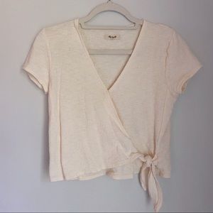 Madewell wrap top